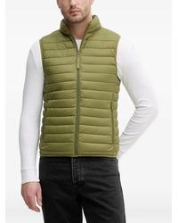 Benetton - Quilted High-Neck Gilet - Lyst