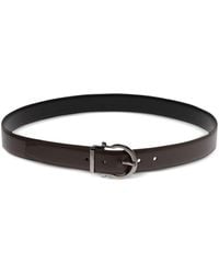 Ferragamo - Buckle-fastening Leather Belt - Lyst