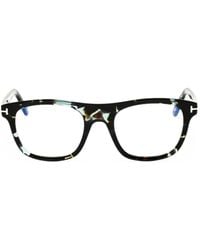 Tom Ford - Brille Mit Eckigem Gestell - Lyst