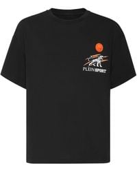 Philipp Plein - Graphic-Print Round-Neck T-Shirt - Lyst