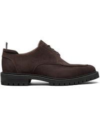 Thom Browne - Derbies Commando En Veau Velours - Lyst