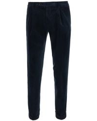 Michael Coal - Pleated Corduroy Trousers - Lyst