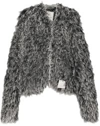 Maison Mihara Yasuhiro - Cardigan À Patch Logo - Lyst