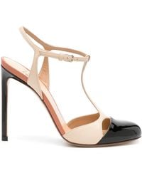 Francesco Russo - Contrasting-Toecap Pumps - Lyst