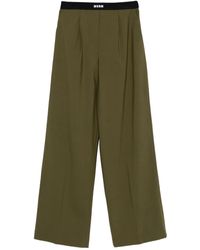 MSGM - Plooibroek - Lyst