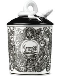 Gucci Fumus, Xl Cat Candle - White