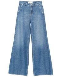 Blumarine - Button-Detail Jeans - Lyst