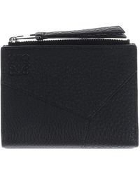 Loewe - Puzzle Leather Wallet - Lyst