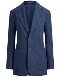 Polo Ralph Lauren - Single-Breasted Linen Blazer - Lyst