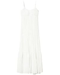 Twinset - Abito Lungo Plissettato - Lyst