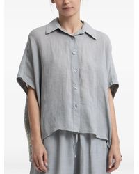 Greek Archaic Kori - Embroidered Short-Sleeve Shirt - Lyst