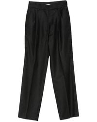 Blazé Milano - Pinstripe-Pattern Pleated Trousers - Lyst