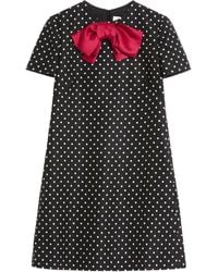 Valentino Garavani - Plusdepois-Print Supergran Mini Dress - Lyst