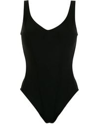 Amir Slama - V-Neck Open-Back Swimsuit - Lyst