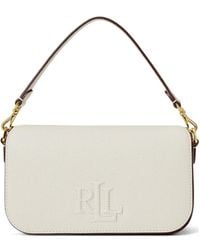 Ralph Lauren - Embossed Adjustable Shoulder Bag - Lyst