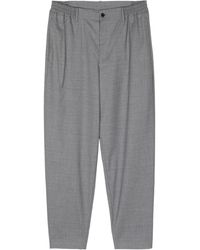 Comme des Garçons - Tapered Wool Trousers - Lyst