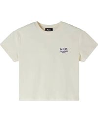 A.P.C. - Boxy Rue Madame Tシャツ - Lyst