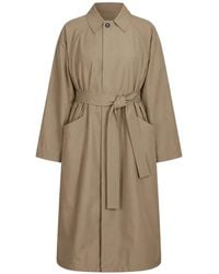 OSSOU - Arma Belted Coat - Lyst