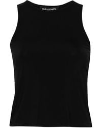 Our Legacy - Wave Cropped Tank Top - Lyst