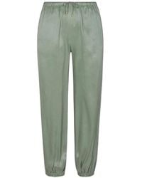 Hevron - Halina Drawstring-Waist Elasticated-Cuff Trousers - Lyst