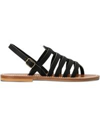 K. Jacques - Homere Leather Ankle-Strap Sandals - Lyst