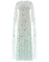 Needle & Thread - Vestido De Fiesta Rose Bloom Estilo Capa - Lyst