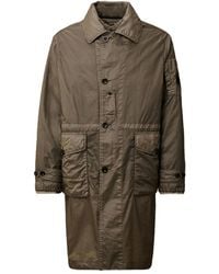 C.P. Company - Button Patch-Pocket Coat - Lyst