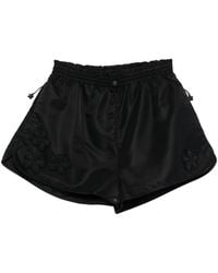 Cecilie Bahnsen - Colette Floral-Patch Shorts - Lyst