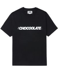 Chocoolate - Logo-print Cotton T-shirt - Lyst