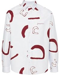 Jacquemus - ‘Simon’ Patterned Shirt, , Light - Lyst