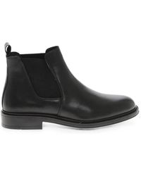 Amedeo Testoni - Elasticated-Side Leather Chelsea Boots - Lyst