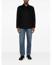 Lardini - Wool Flap-Pocket Jacket - Lyst