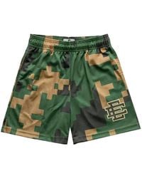 Eric Emanuel - Camouflage-Pattern Track Shorts - Lyst