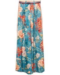 ALÉMAIS - Pantaloni A Fiori - Lyst