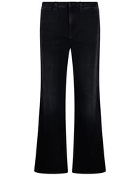 Gucci - Web-Stripe Flared Jeans - Lyst