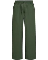 KARL LAGERFELD - Logo-Embroidered Drawstring Trousers - Lyst