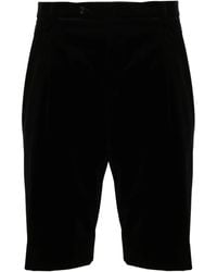 Gucci - Pleated Cotton-Blend Shorts - Lyst