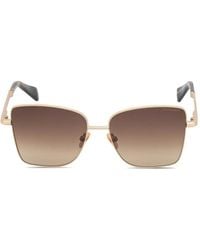 AllSaints - Stella Square-Frame Sunglasses - Lyst