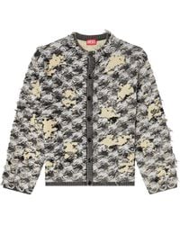DIESEL - K-Valbor Cardigan - Lyst