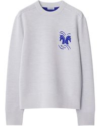 Burberry - Mirrored Horse Jumper - Lyst