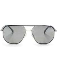 Carrera - Logo-engraved Pilot-frame Sunglasses - Lyst