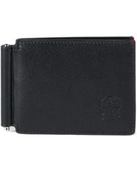 Brunello Cucinelli - Grained Leather Money Clip Wallet - Lyst