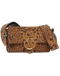 Pinko - Spotted Adjustable Straps Tote Bag - Lyst