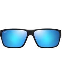 Maui Jim - Lunettes De Soleil Uila À Monture Rectangulaire - Lyst