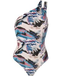 Clube Bossa - Draper One-Shoulder Swimsuit - Lyst