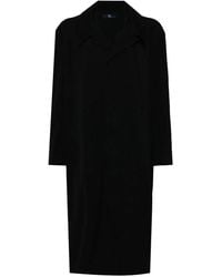 Y's Yohji Yamamoto - Abrigo con botones - Lyst