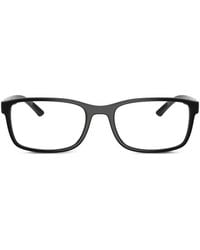 Prada Linea Rossa - Rectangle-Frame Glasses - Lyst