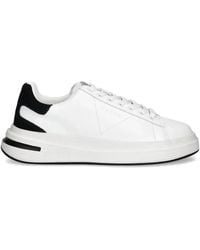 Guess - Lace-Up Panelled Sneakers - Lyst