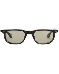 Chimi - Lunettes De Soleil Rectangulaires À Effet Écailles De Tortue Novis - Lyst