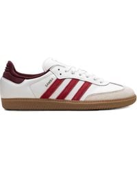 adidas - Samba Og "Core/Better Scarlet/Shadow" Sneakers - Lyst